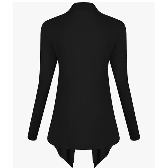 Urban CoCo - Viscose Black Flowy Cardigan - Size Small - Picture 2 of 6